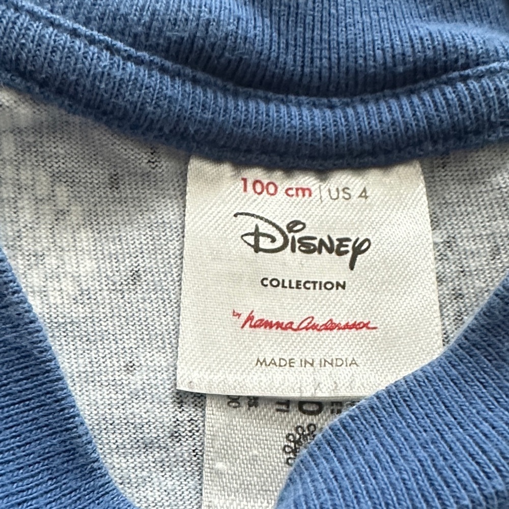 Hanna Andersson Blue and White Disney Kids Dress - Picture 2 of 3